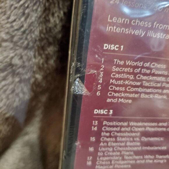 The Great Courses:How to Play Chess 4-Disc Set DVD 2015 Jeremy Silman - Picture 6 of 6